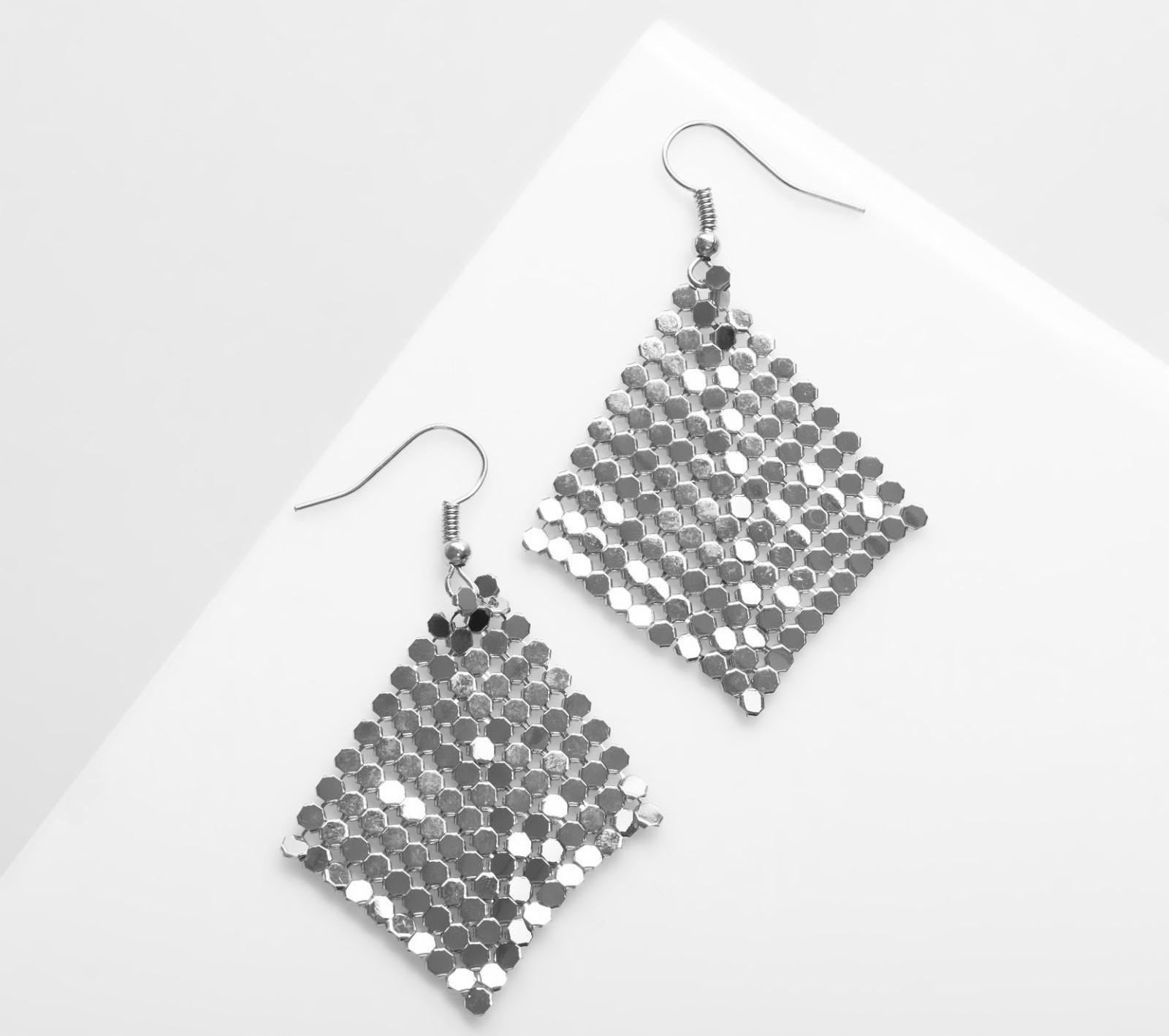 Серьги висячие 