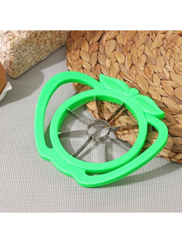 Овощерезка Доляна «Яблоко», 16 см, с ручками, цвет МИКС