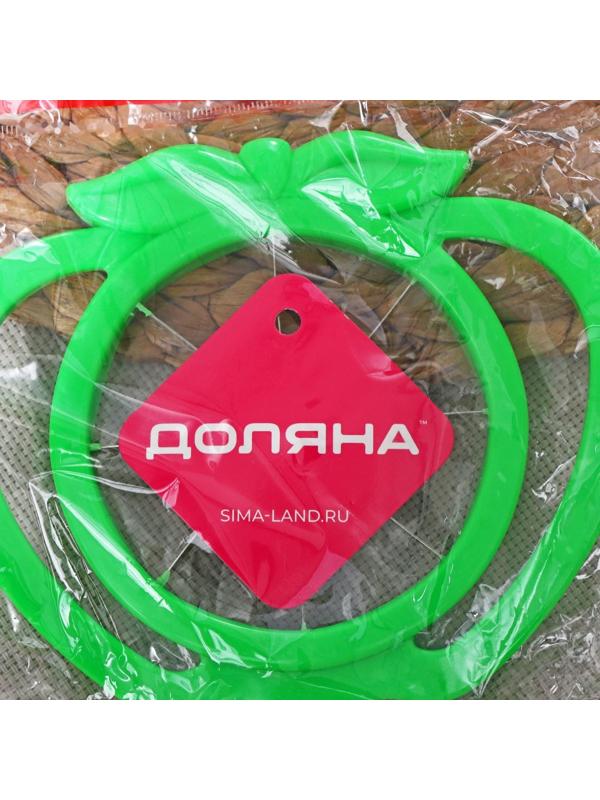 Овощерезка Доляна «Яблоко», 16 см, с ручками, цвет МИКС