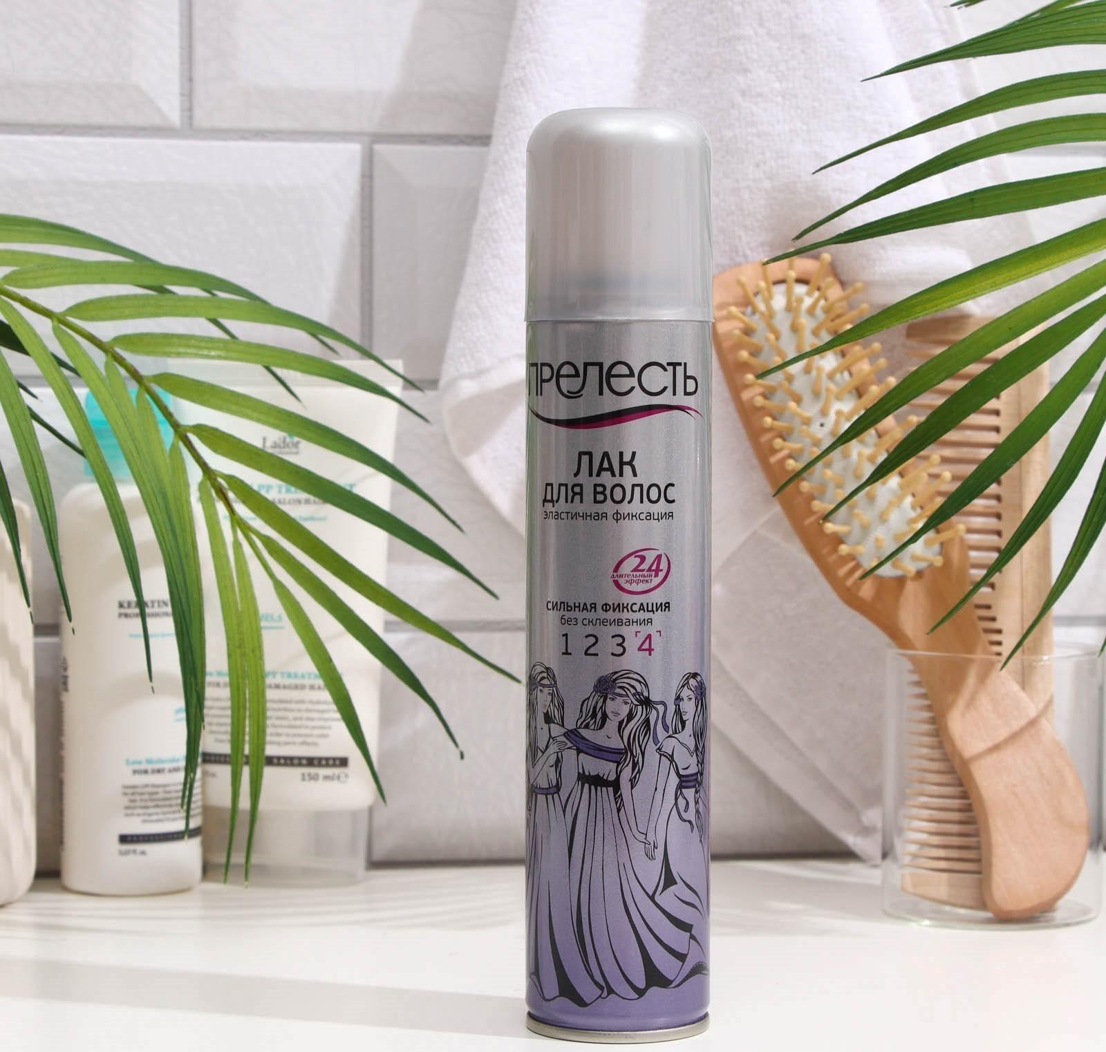 Лак для волос Прелесть «Сильная фиксация», 200 мл