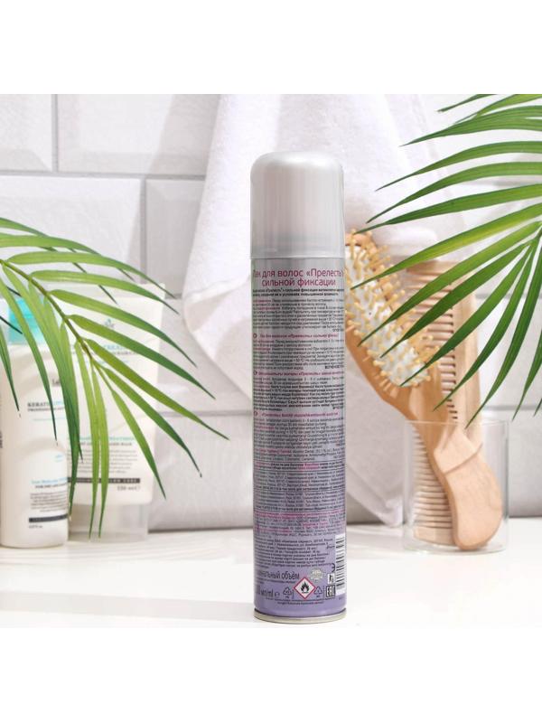 Лак для волос Прелесть «Сильная фиксация», 200 мл