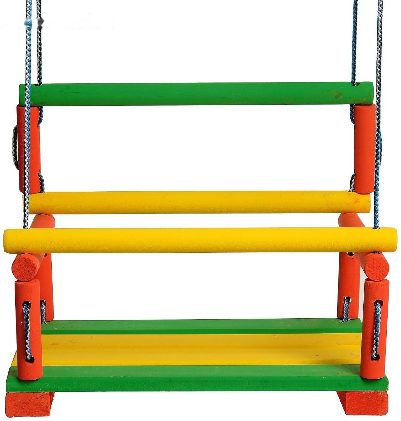 Кресло подвесное деревянное, сиденье 30×40см