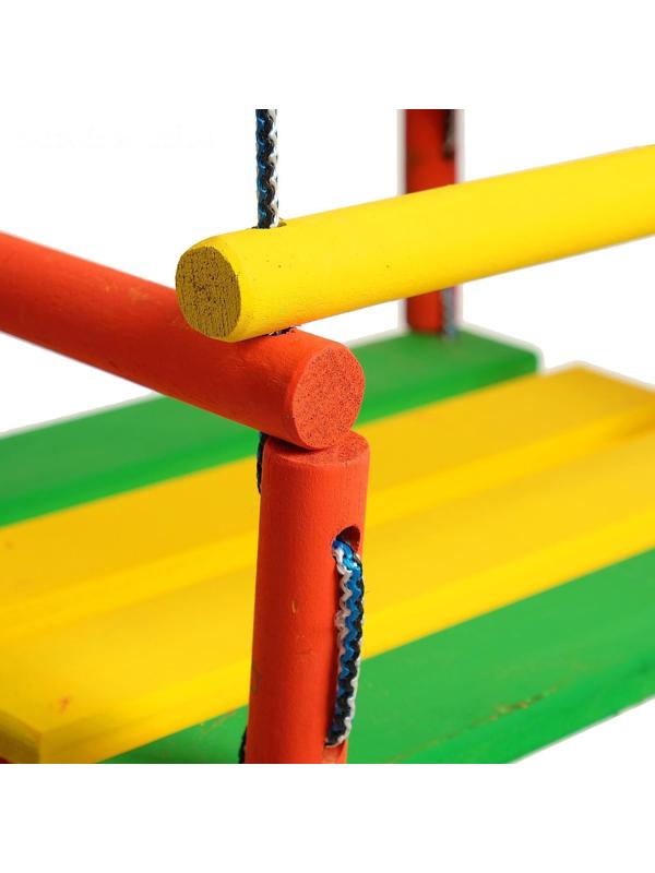 Кресло подвесное деревянное, сиденье 30×40см