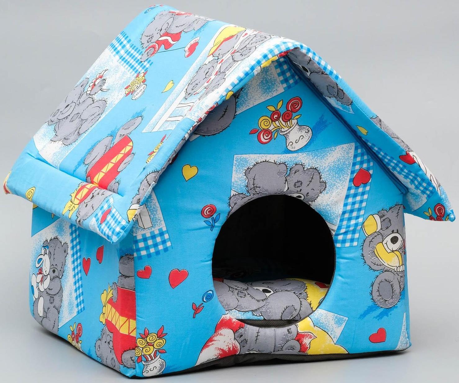 Домик, 37 х 35 х 42 см  микс цветов