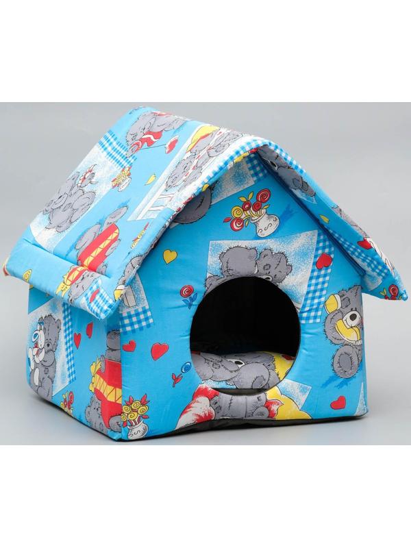 Домик, 37 х 35 х 42 см  микс цветов