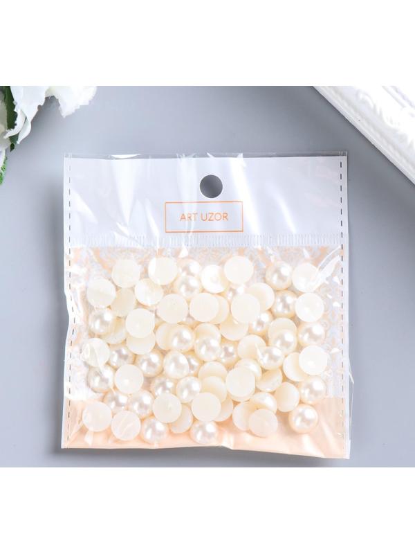 Набор для творчества половинка жемчужины d=1 см 20гр