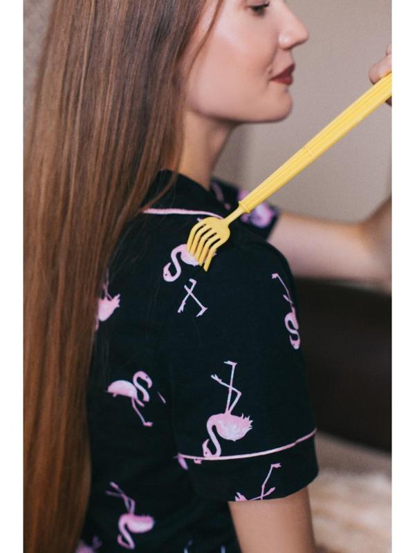 Массажёр - чесалка «Мячик», двусторонний, цвет МИКС