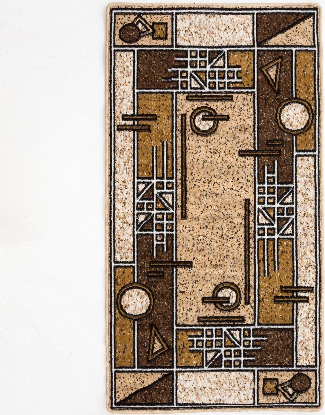 Ковер «Мокко», прямоугольный, 70х140 см, полипропилен 100%, джут