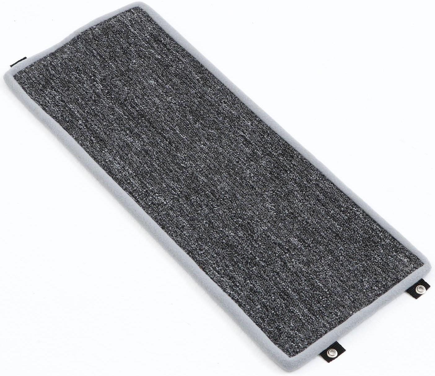 Когтеточка  угловая малая, ковролиновая с пропиткой, 55 х 11 см, микс