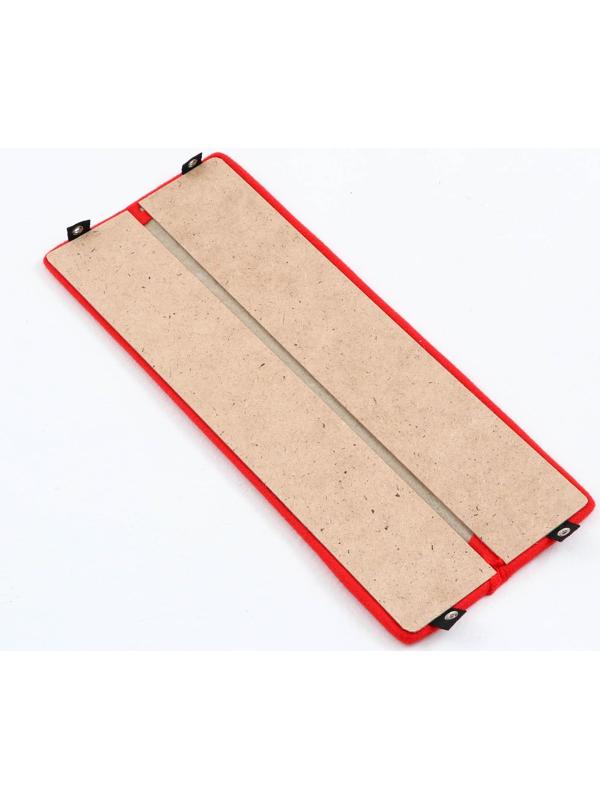 Когтеточка  угловая малая, ковролиновая с пропиткой, 55 х 11 см, микс