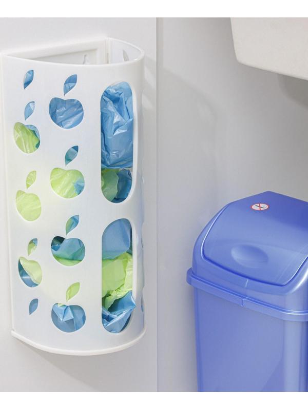 Корзина для пакетов, 16×13,5×37,5 см, цвет МИКС