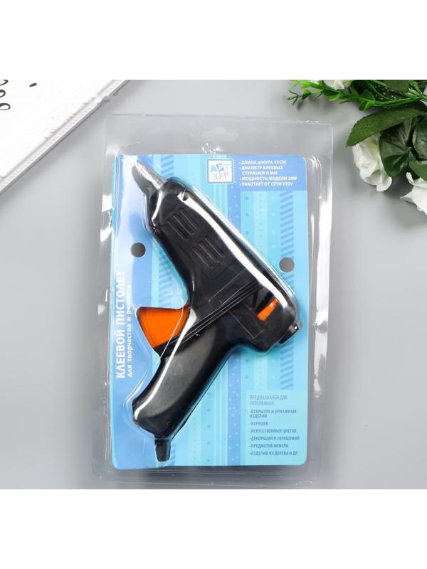 Клеевой пистолет 14х16 см питание: сетевой, диаметр стержня 11 мм