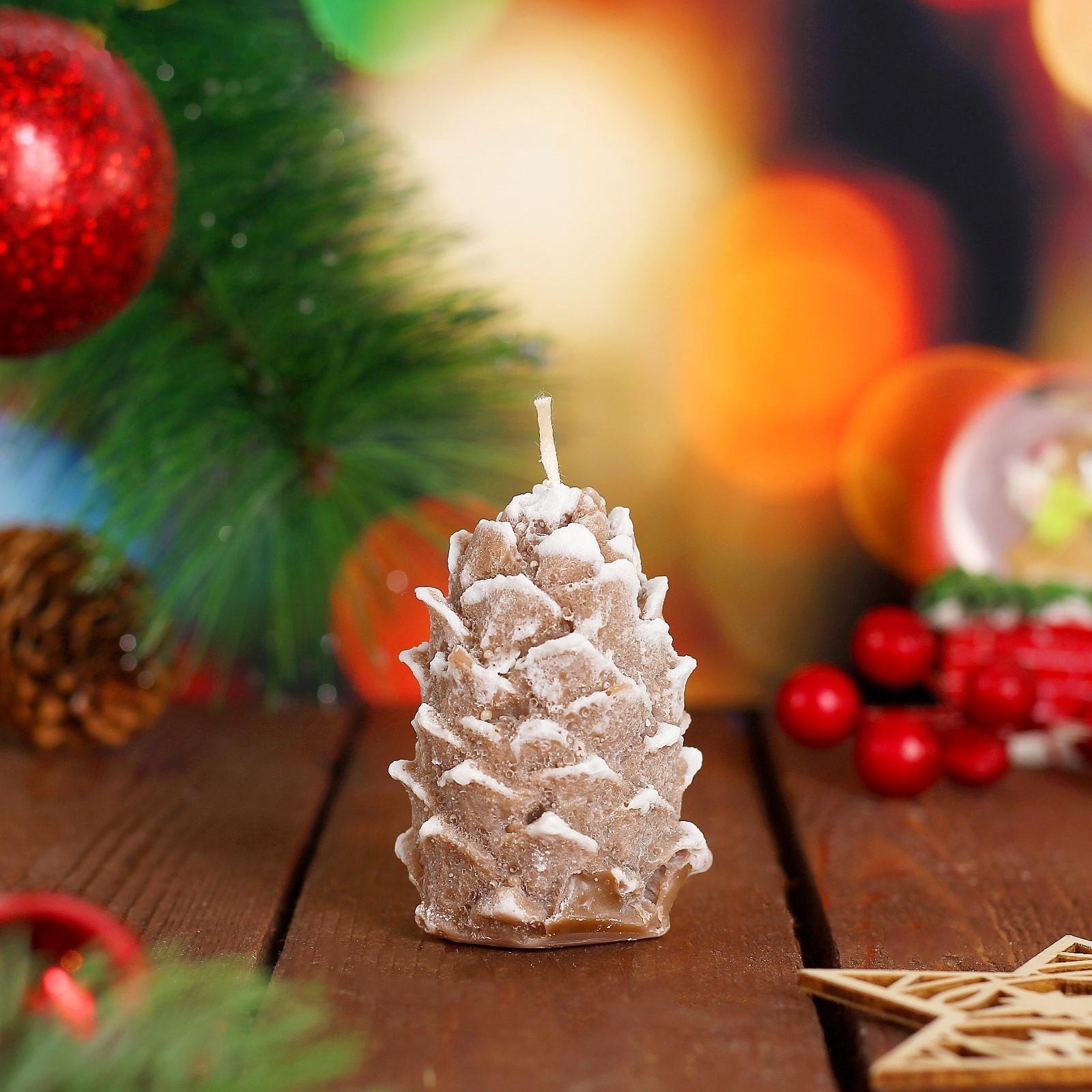 Свеча новогодняя 