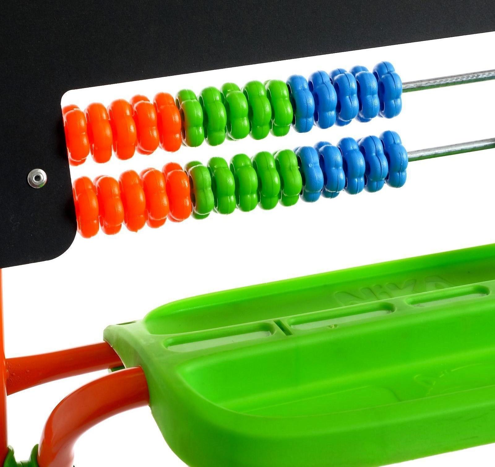 Мольберт односторонний, размер 355 × 530 × 965 мм, цвет оранжевый