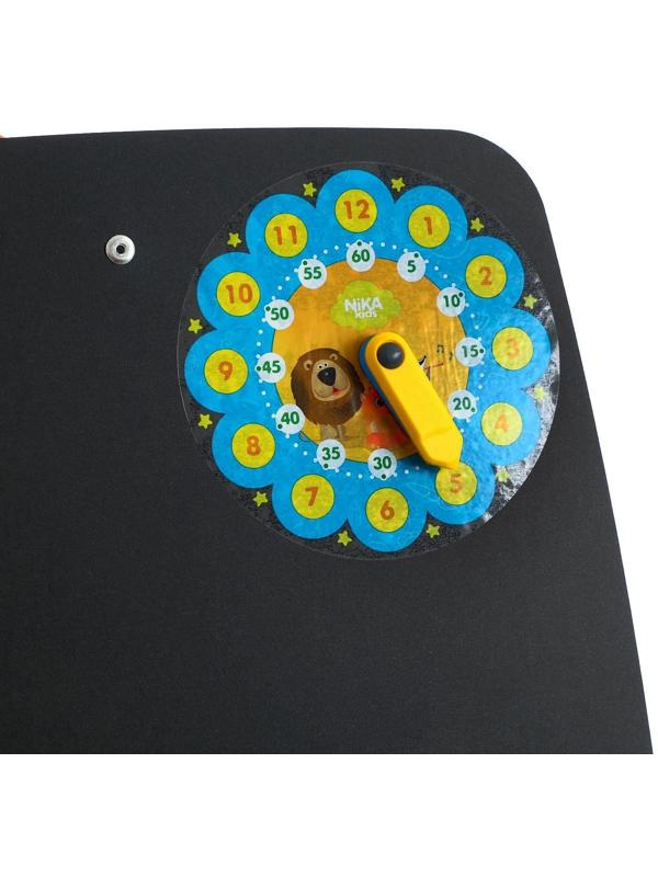 Мольберт односторонний, размер 355 × 530 × 965 мм, цвет оранжевый