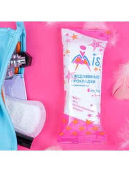 Прокладки ежедневные «Mis» целлюлоза Soft, упаковка пленка, 20 шт.