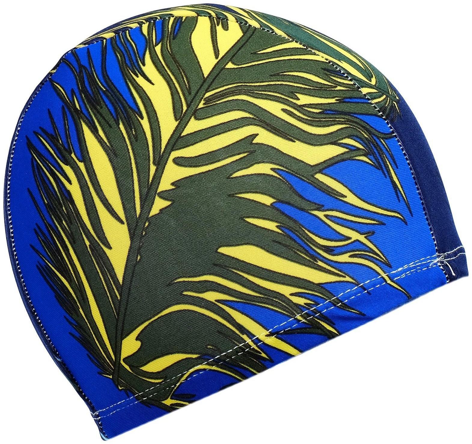 Шапочка для плавания подростковая, тканевая, обхват 54-60 см, цвета микс