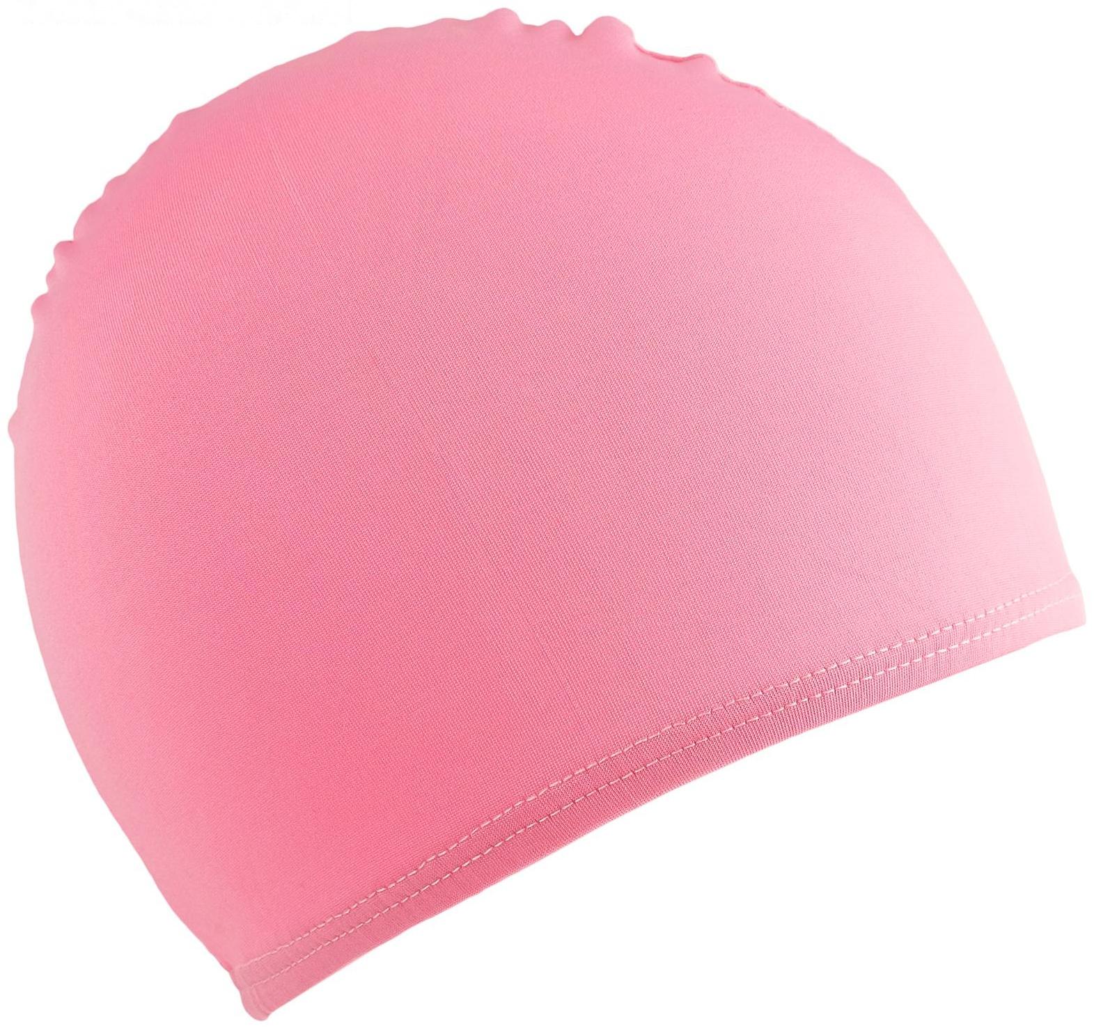 Шапочка для плавания подростковая, тканевая, обхват 54-60 см, цвета микс