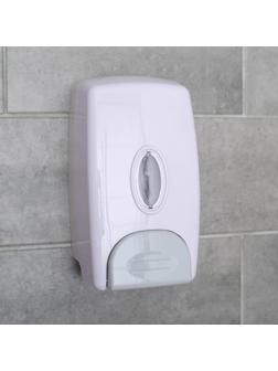 Диспенсер для антисептика/жидкого мыла механический, 0,8 л, пластик