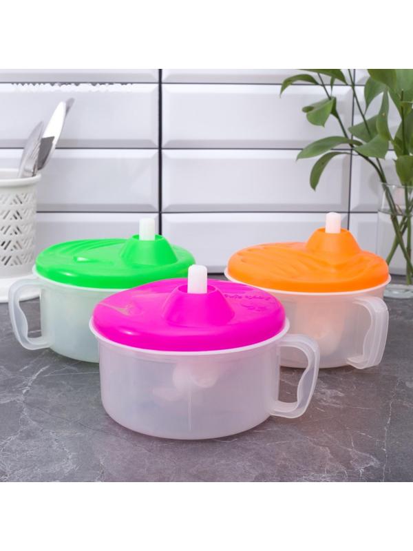 Блендер механический «Помощник», 3 ножа, цвет МИКС