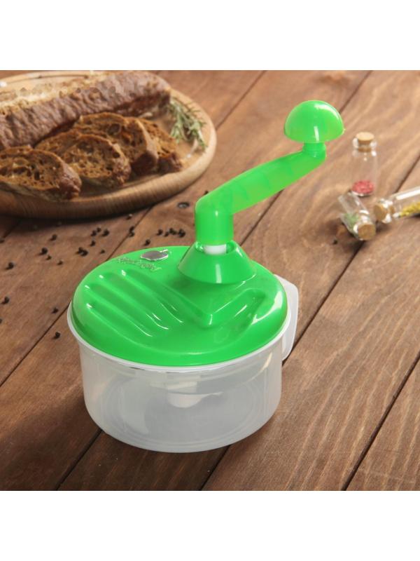 Блендер механический «Помощник», 3 ножа, цвет МИКС