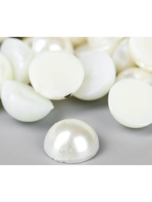 Набор для творчества половинка жемчужины d=0,8 см 20гр