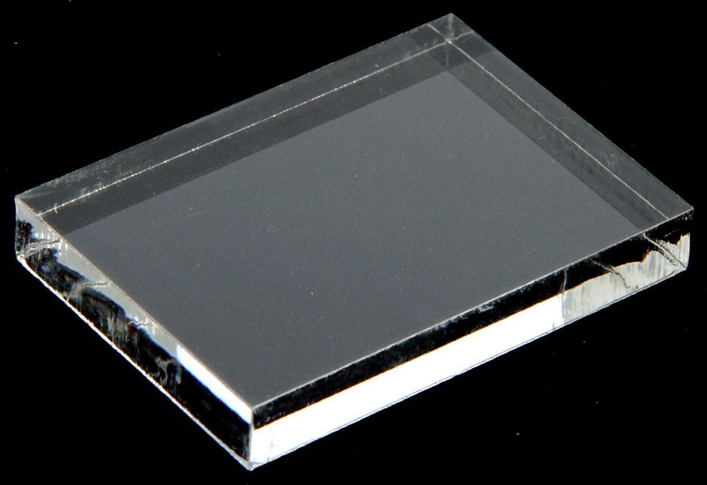 Акриловый блок для печатей 5х7х1 см