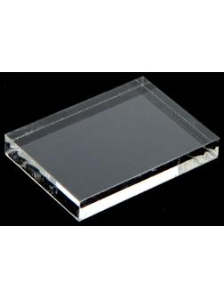 Акриловый блок для печатей 5х7х1 см