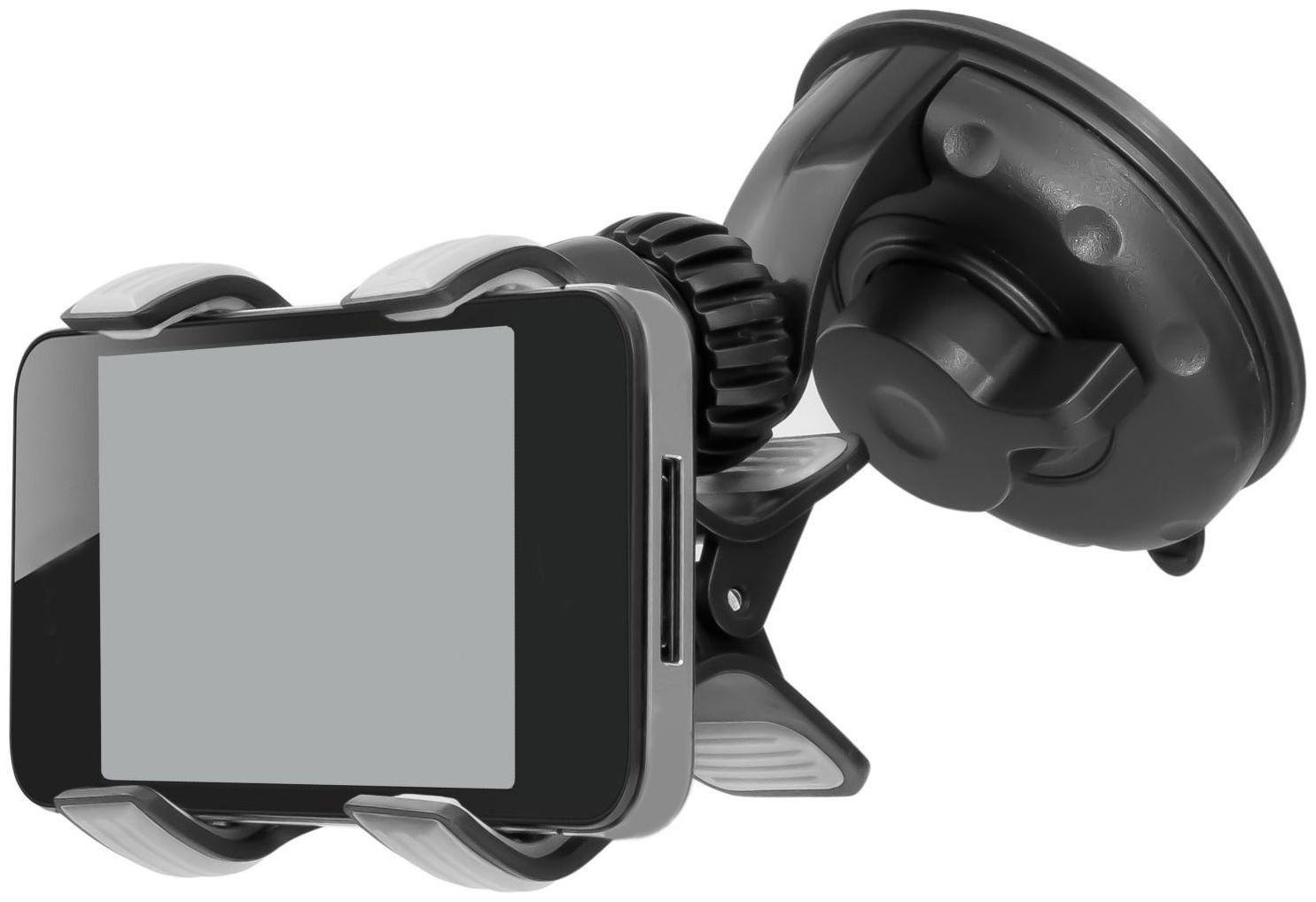 Держатель универсальный для смартфонов и навигаторов AVS AH-2227-BL