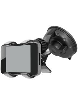 Держатель универсальный для смартфонов и навигаторов AVS AH-2227-BL