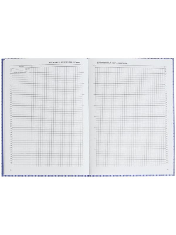Классный журнал для 1-4 классов А4, 128 страниц, твердая ламинированная обложка, блок офсет 65г/м2