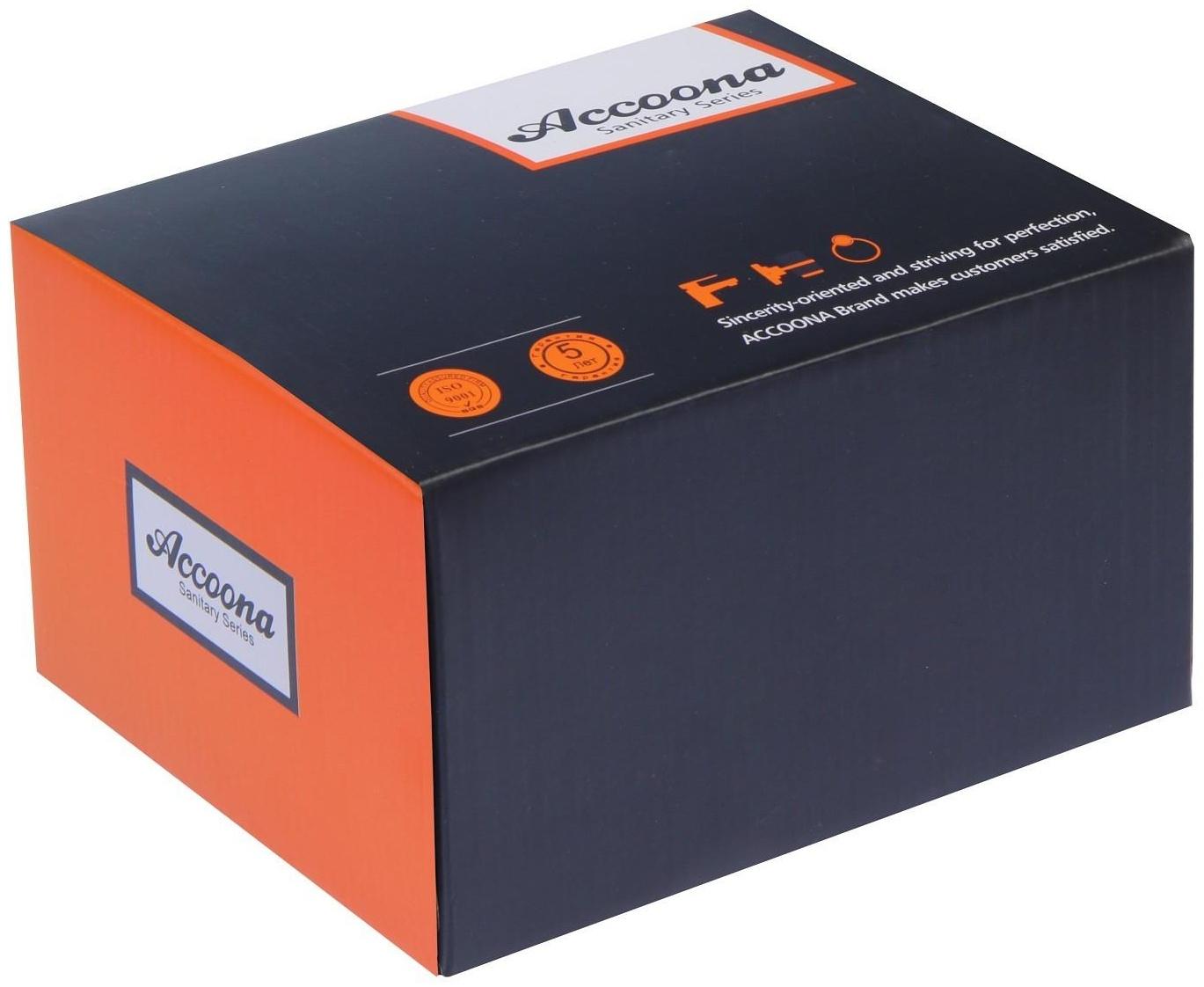 Смеситель для ванны Accoona А6362, однорычажный, хром