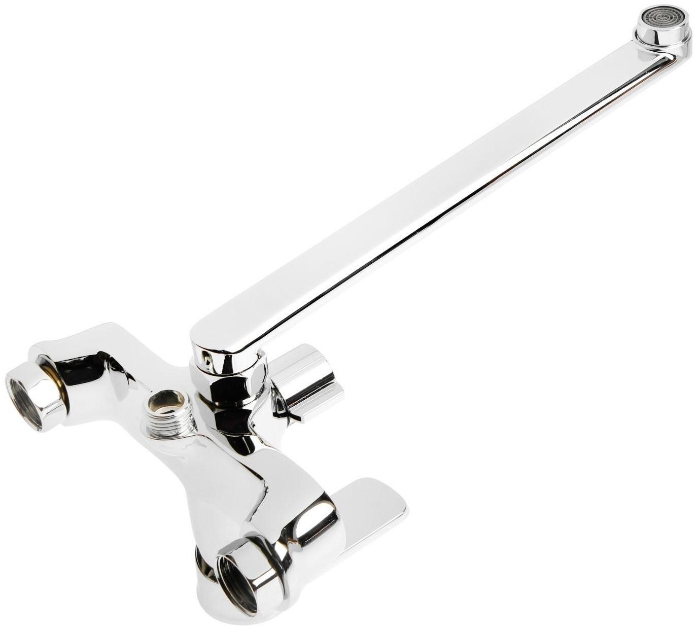 Смеситель для ванны Accoona А7164, однорычажный, хром