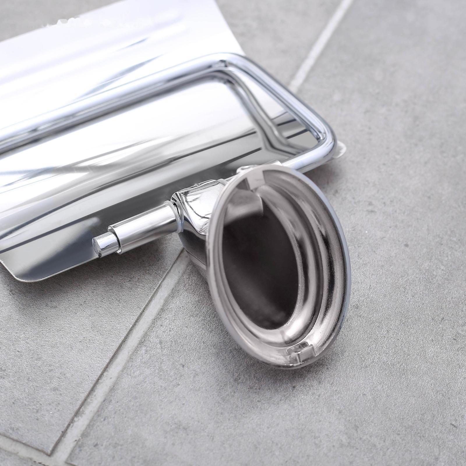 Держатель для туалетной бумаги с крышкой 