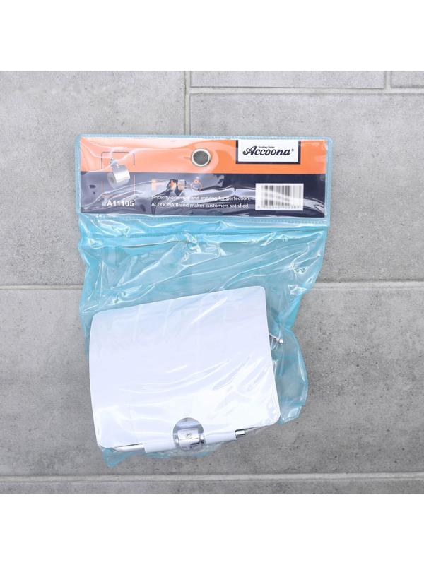 Держатель для туалетной бумаги с крышкой 