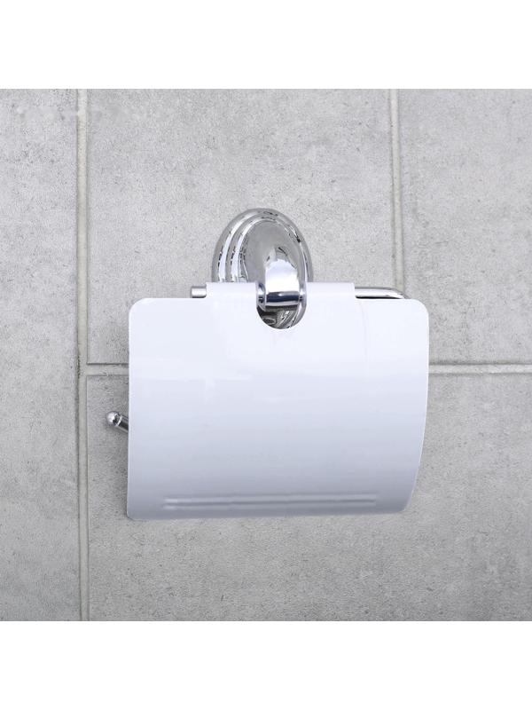 Держатель для туалетной бумаги с крышкой 