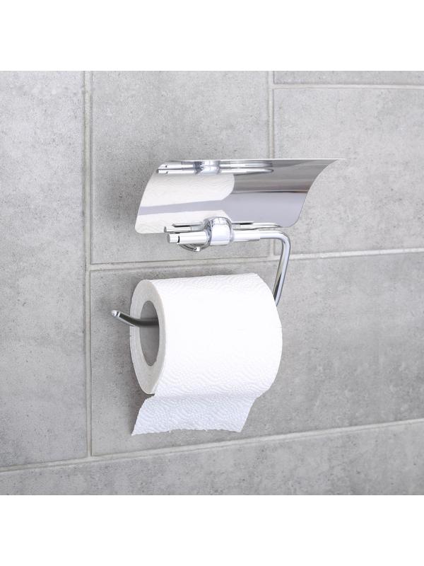 Держатель для туалетной бумаги с крышкой 