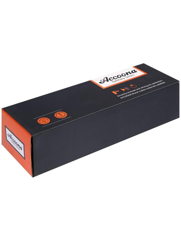 Смеситель для ванны Accoona А87176, двухрычажный, хром