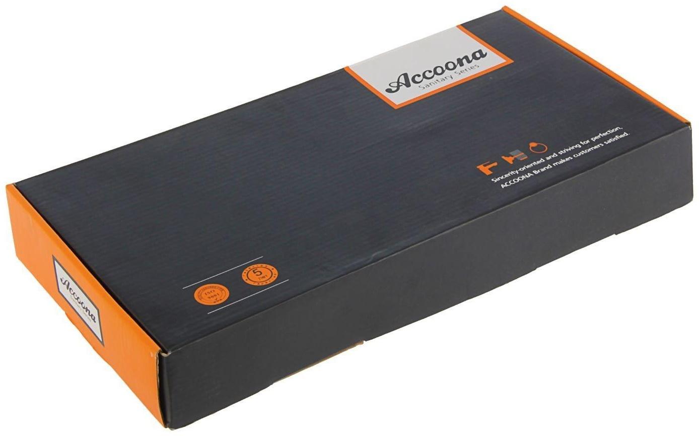 Смеситель для кухни Accoona А84007F, однорычажный, хром