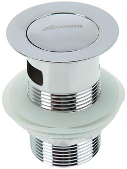 Донный клапан Accoona А481-1, для умывальника с переливом