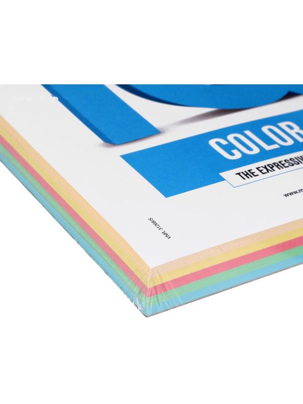 Бумага цветная А4 250 л, IQ COLOR, 80 г/м2, 20,23,25,28,30 по 50 л