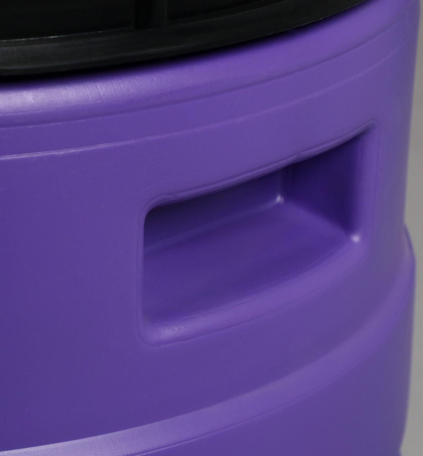 Бочка пищевая, 24 л, горловина 27 см, с крышкой, цвет МИКС