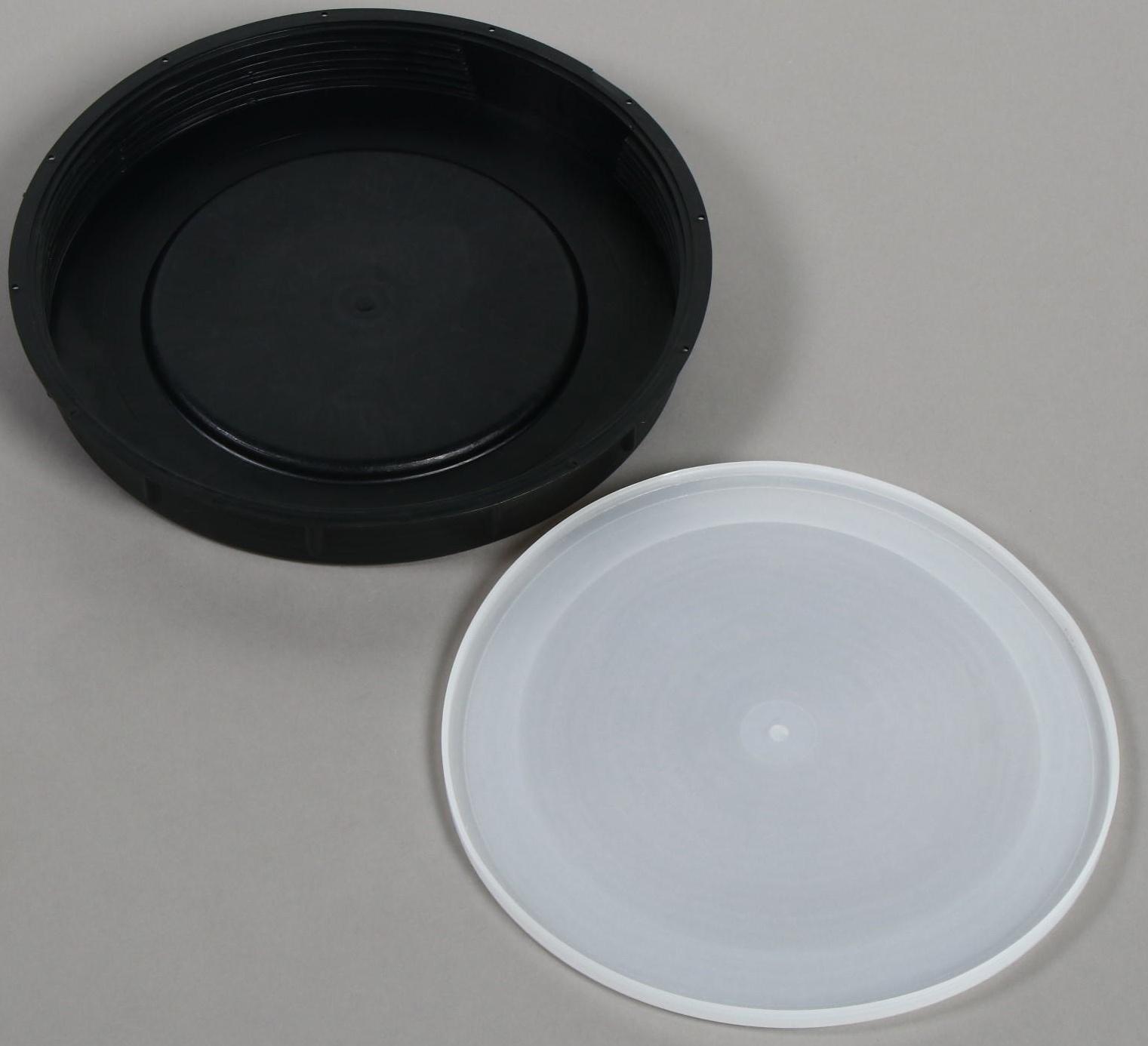 Бочка пищевая, 24 л, горловина 27 см, с крышкой, цвет МИКС