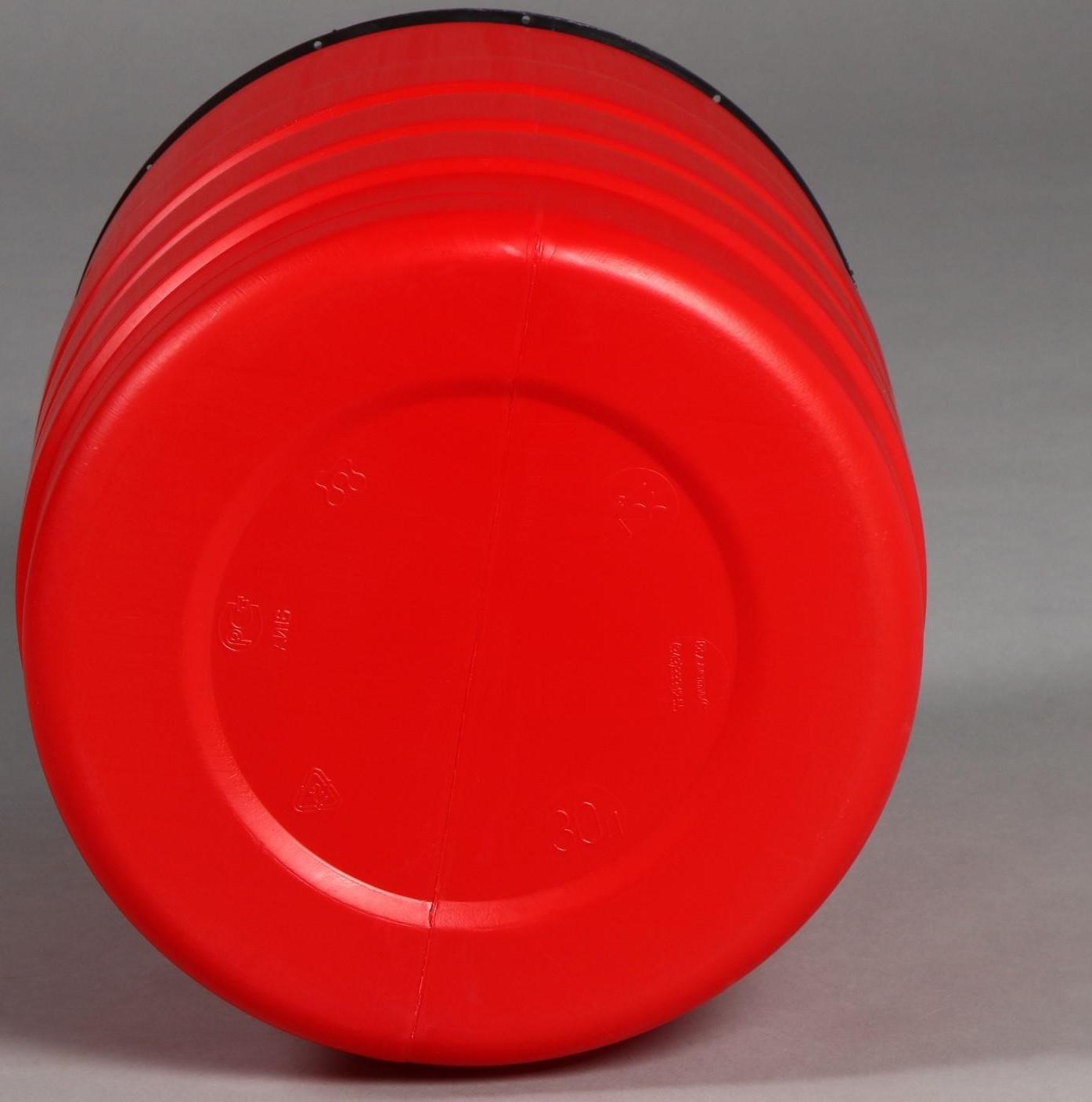 Бочка пищевая, 30 л, горловина 27 см, с крышкой, цвет МИКС