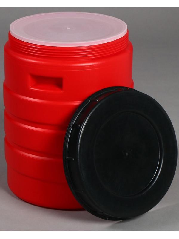 Бочка пищевая, 30 л, горловина 27 см, с крышкой, цвет МИКС