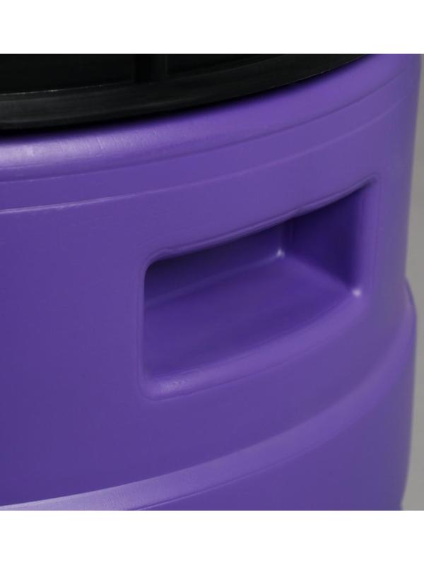 Бочка пищевая, 35 л, горловина 27 см, с крышкой, цвет МИКС