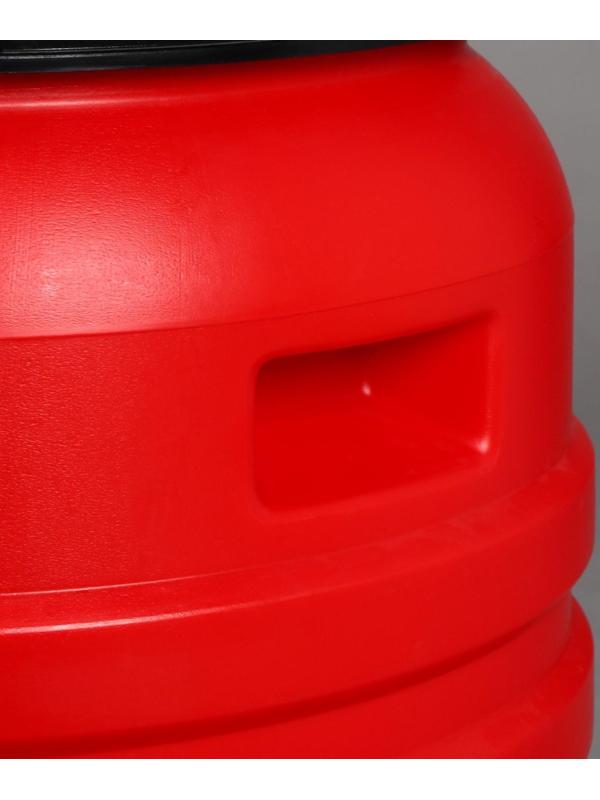 Бочка пищевая, 45 л, горловина 29 см, с крышкой, МИКС