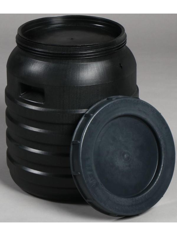 Бочка хозяйственно-бытовая, 45 л, горловина 29 см, с крышкой