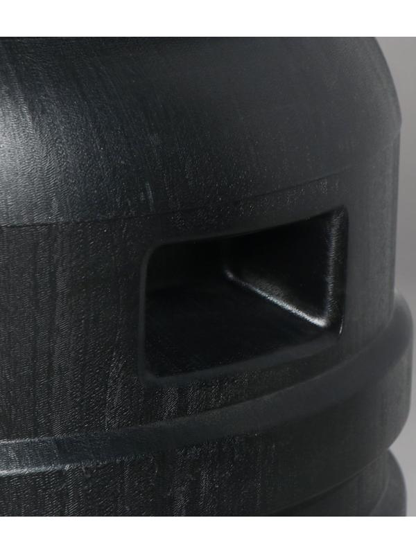 Бочка хозяйственно-бытовая, 45 л, горловина 29 см, с крышкой