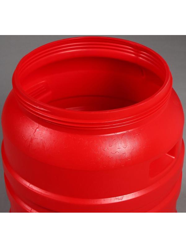 Бочка пищевая, 50 л, горловина 27 см, с крышкой, цвет МИКС